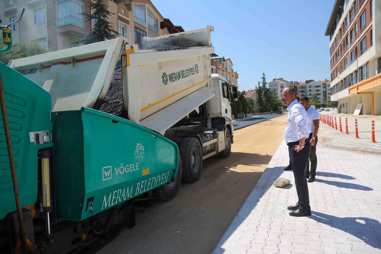 Konya’da yaz mesaisi hız kesmiyor! Meram'da 25 mahalle aynı anda yenileniyor 9